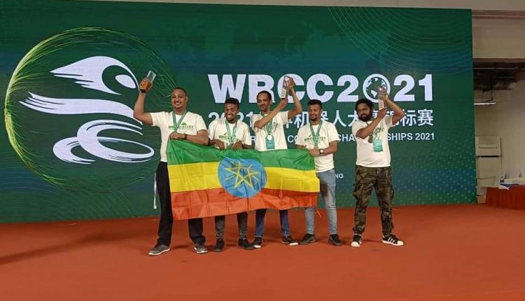 #Ethiopia/ns Won Gold In World Robot Contest Champions In Beijing, #China facebook.com/AddisstandardE…
... Ethiopian postgraduate students Selamu Yishak has won gold while Abakuma Getachew and Tsegaye Alemu were honored with silver in “Tri-Co” Robots and Robot Application competition.