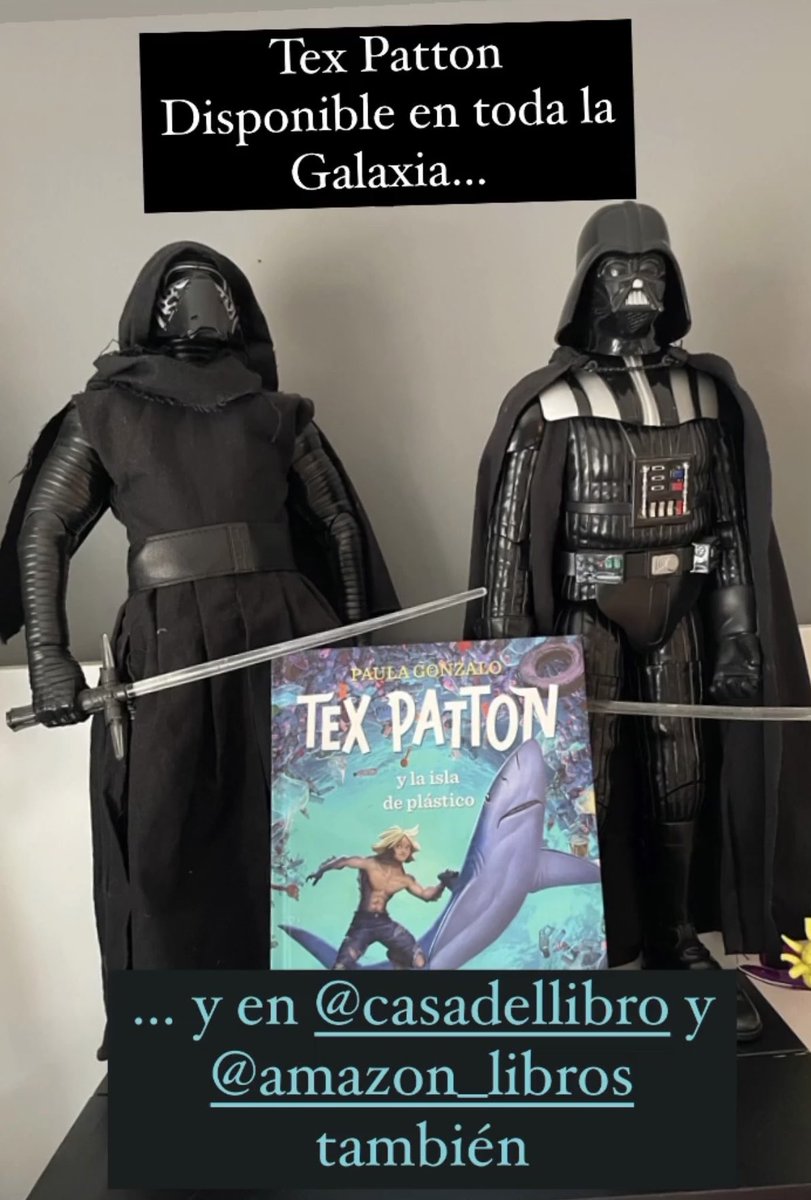 paula_g's tweet photo. Je, je... Que la fuerza de los libros te acompañe 🌊📖📚
⁦@casadellibro⁩ ⁦@Planetadelibros⁩ #texpatton https://t.co/y2z01HkuP7