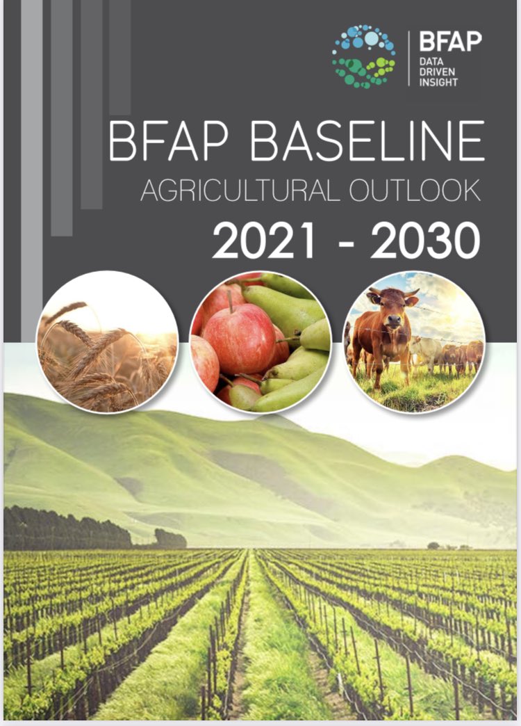 Thank you <a href="/FerdiMeyer1/">Ferdi Meyer</a> and the  <a href="/BFAP6/">BFAP</a> team for the fantastic work that you continue to do for the South African Agricultural sector.  Looking forward to the launch of the 2021 report with scenario’s for various subsectors towards 2030  🚜 🍇 🍷