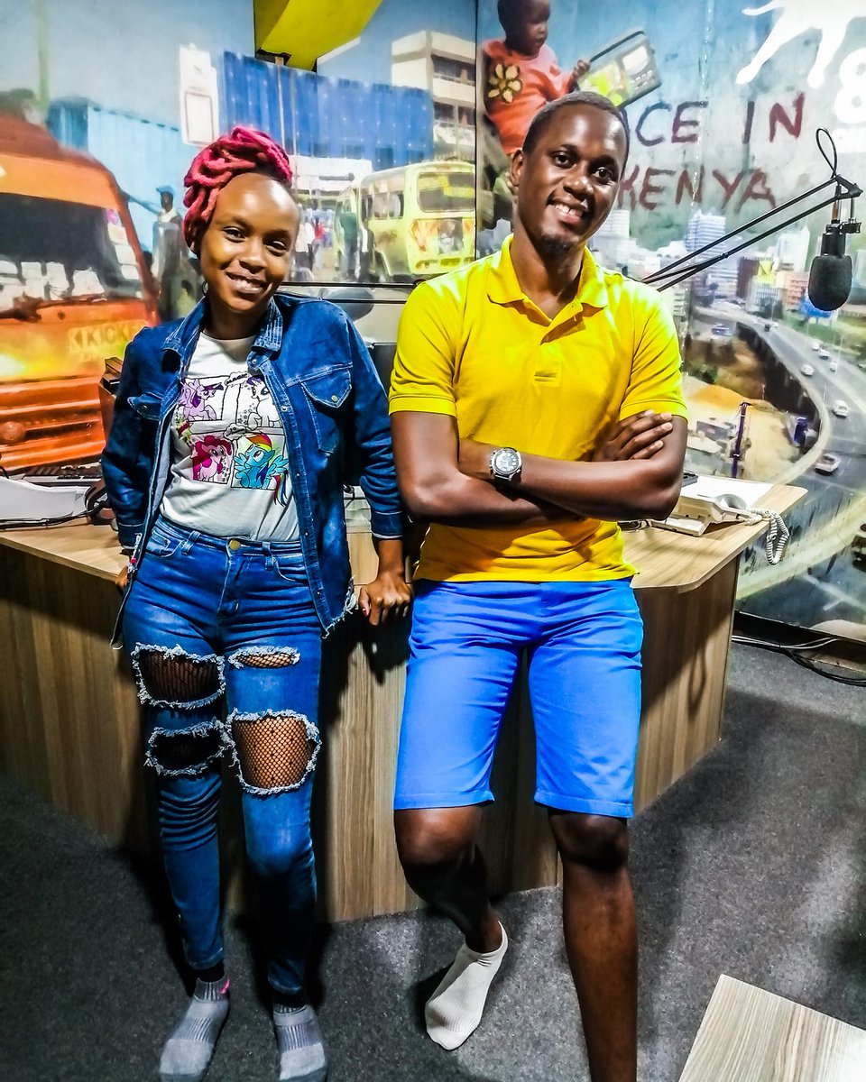GhettoRadio895's tweet photo. Good Morning,
Wiki yako imekuwa fine ?
Ni Makayamba Yamba Friday !! 
Jiwachilie #NiajeNiaje @_shideh @DjDaboTrabo https://t.co/HCa2EgAEO1