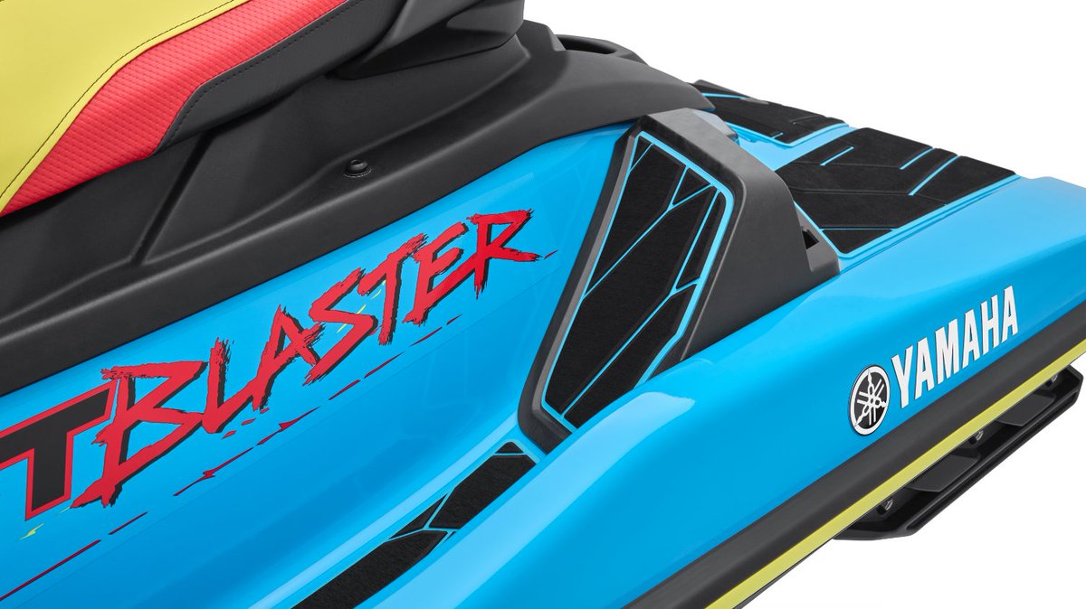 yamahaWRspain's tweet photo. 🌊 Una maravilla sobre el agua 🌊
A primera vista, la nueva Yamaha #JetBlaster nos llama la atención por su diseño moderno, el estilo vanguardista y su colorido. Pero, ¿qué convierte realmente a esta nueva #WaveRunner en toda una experiencia? 😎 https://t.co/ulSYLPTHs1