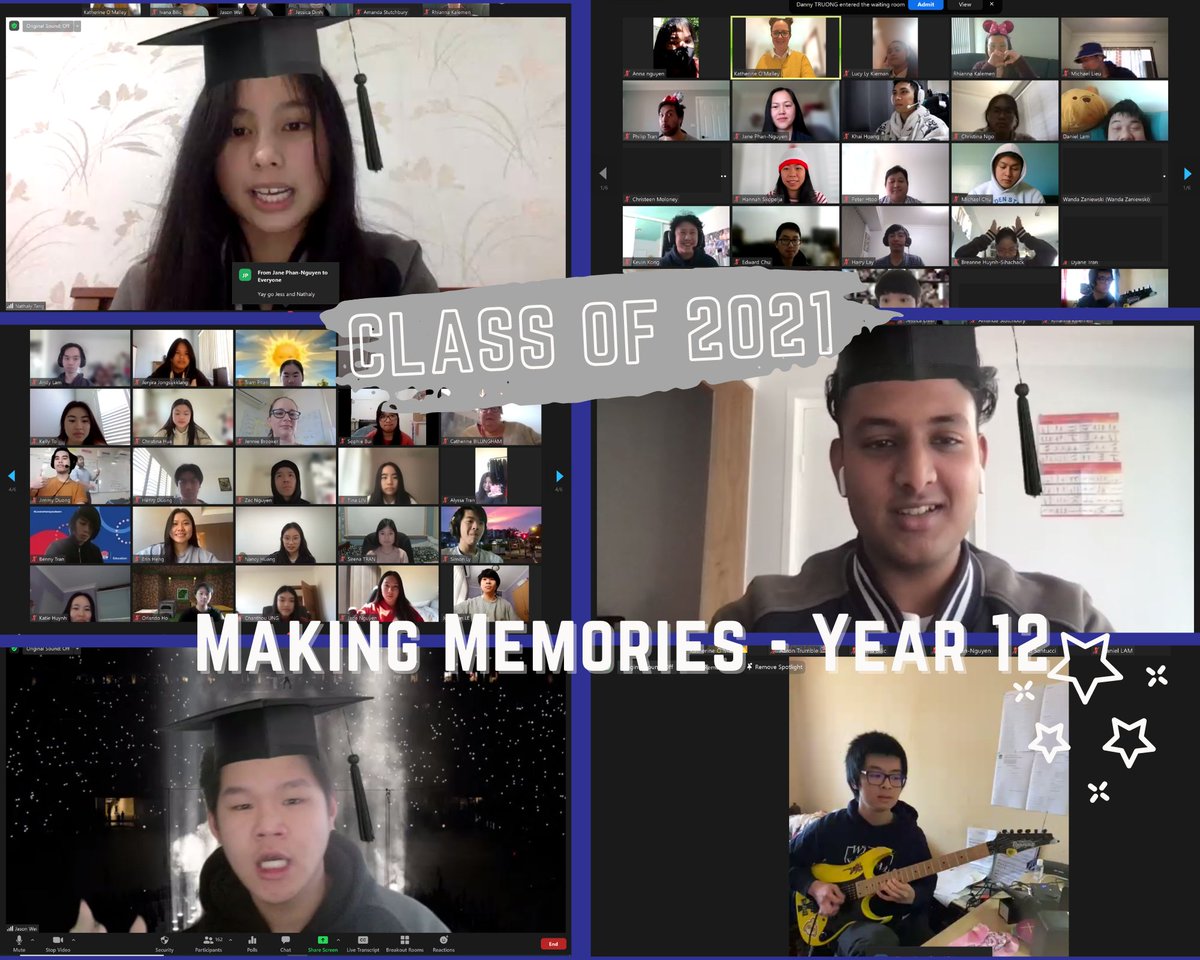 Today CVHS created magical memories with Year 12, virtually!  We hope that today provided them with some memories to last a lifetime. @DeborahSantucci @lisaporter555 @NSWEducation 
#lovewhereyoulearn #wecare #canleyvalehs #Classof2021 #stayhealthyhsc