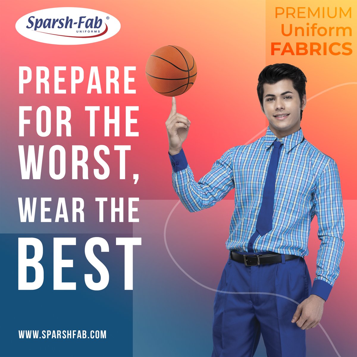 sparsh_fab's tweet photo. Classy Uniform Fabrics from Sparsh Fab will help you stay calm in any situation.
#uniformfabrics #fabricmanufacturer #branded #premiumquality #SiddharthNigam https://t.co/CKh5mhTlHN