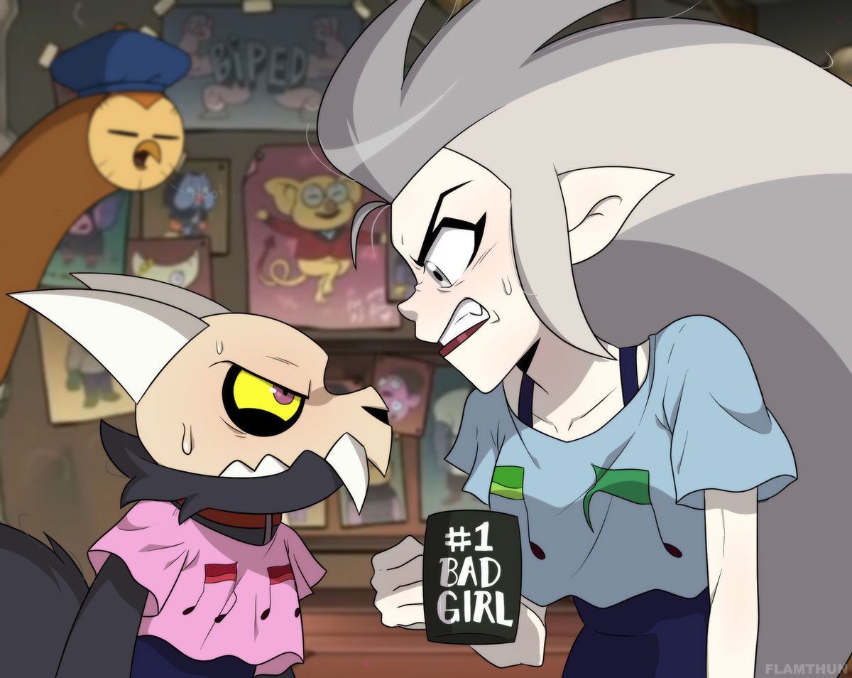 Hooty has enough.
#TheOwlHouse #eva #EdaClawthorne #King