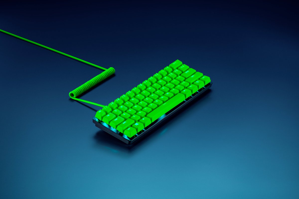 R L Z 3 R على تويتر Razer Pbt Keycap Coiled Cable Upgrade Set 英語配列 自由なプレイを可能にするcoiled Cable ケーブル 同梱で自由自在にキーボードのカスタマイズが可能になります Razer の小型 60 テンキーレス フルサイズのキーボードに