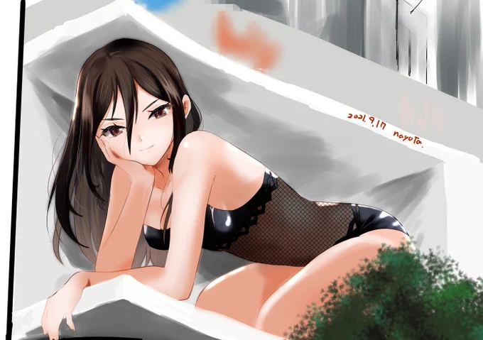 今更なんだけど『新宿ネコ』ならぬ『新宿メレフ』
絵のリハビリになぜこんな面倒なものを描いてしまったんだろう…(案の定飽きた) 