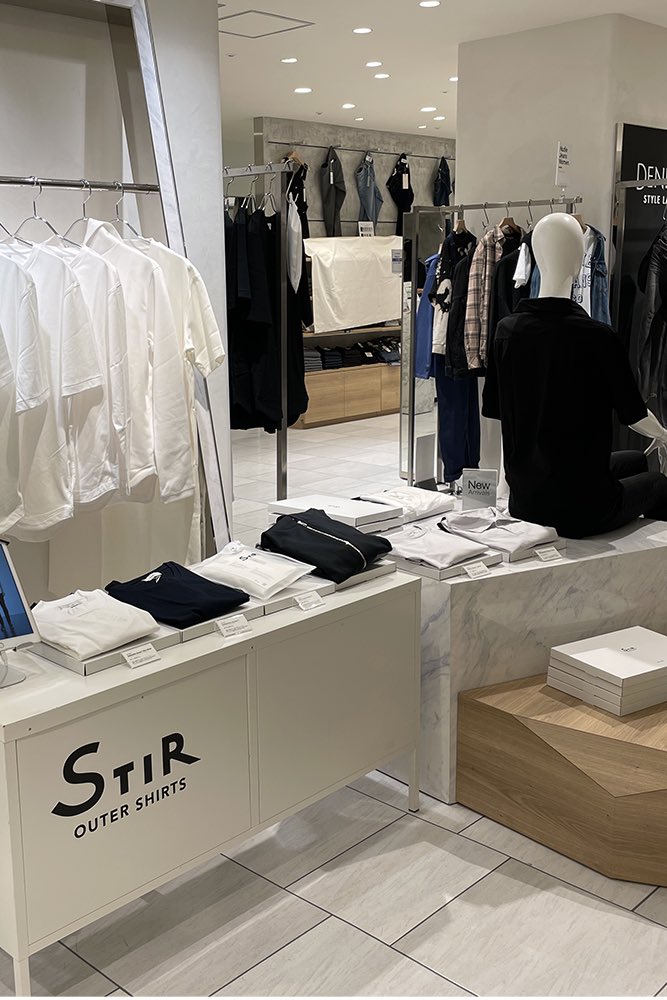Uzivatel Stir スティア Na Twitteru Pop Up Store At 日本橋高島屋 期間 21年9月8日 水 9月21日 火 場所 日本橋高島屋 本館3f デニムスタイルラボ ユニセックス メンズ レディースの長袖 半袖製品をご用意しております デニムの専門店の為 充実した