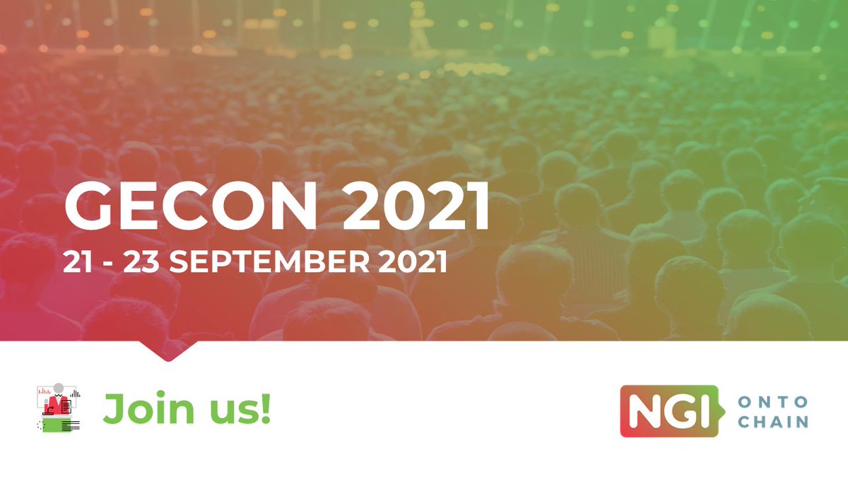 ONTOCHAIN's tweet photo. 🚨 #GECON 2021 is almost here!
We have already told you that ONTOCHAIN will present a special workshop. But that’s not all: we will also be present at the Session #Blockchains…and you are invited to join us at both!
🗓 21-23.09.2021
ℹ https://t.co/2BBNEjnE1H https://t.co/weVeHnkwXT