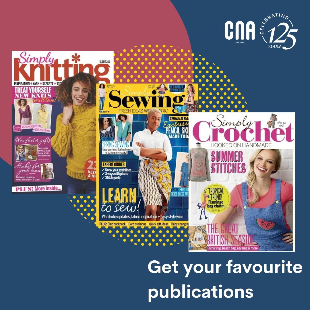 CNA_Africa's tweet photo. Read up on how to start or improve your hobby!
#Crafts #Hobbies #Magazines #CNA #SALockdown https://t.co/YDGP5jgveA