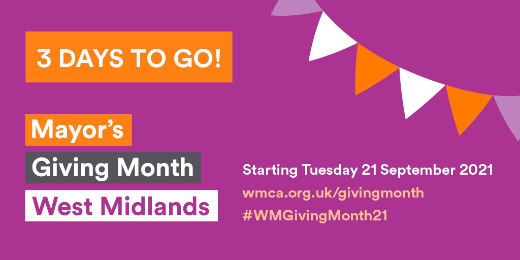 Have you checked out the events you can get involved with for Mayor's Giving Month? 👀 

There's plenty of events including a free event by @GammaTalent to help charities meet their recruitment potential. 👌🏾 

Find out more here: orlo.uk/8hui2

#WMGivingMonth21 🤝