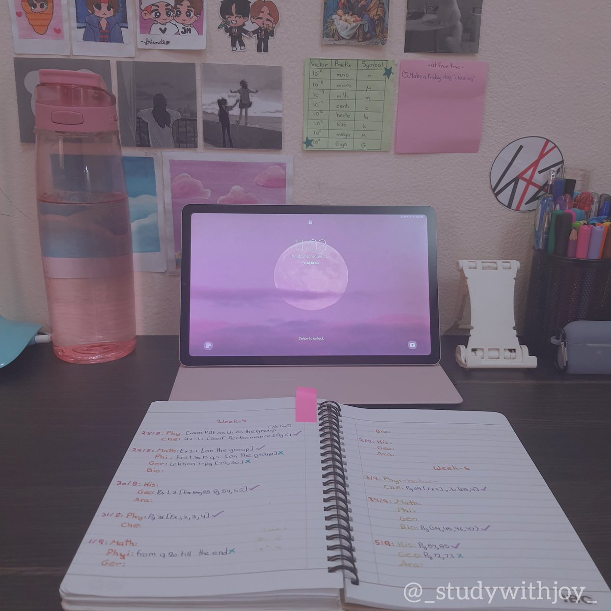 _studywithjoy_'s tweet image. Finally it is Friday! (I'm Arabian so our holidays are Fri and Sat) It's been really a very rough week. I did alot and made lots of exams. Finally I can give myself some free time💗🧋🍪!
✶⊶⊷⊶⊷❍
#studytwt #study #studylife #studydesk #deskinspiration #StrayKids