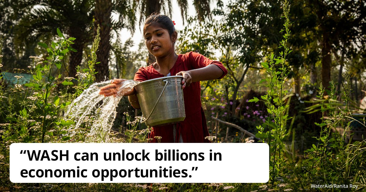 WaterAid (@wateraid) on Twitter photo Featuring research from our report on the economic case for WASH, the <a href="/FT/">Financial Times</a> highlights how investing in universal access to water, sanitation and hygiene could yield massive economic gains over the next two decades.
Read the article now: ft.com/partnercontent… Featuring research from our report on the economic case for WASH, the <a href="/FT/">Financial Times</a> highlights how investing in universal access to water, sanitation and hygiene could yield massive economic gains over the next two decades.
Read the article now: ft.com/partnercontent…