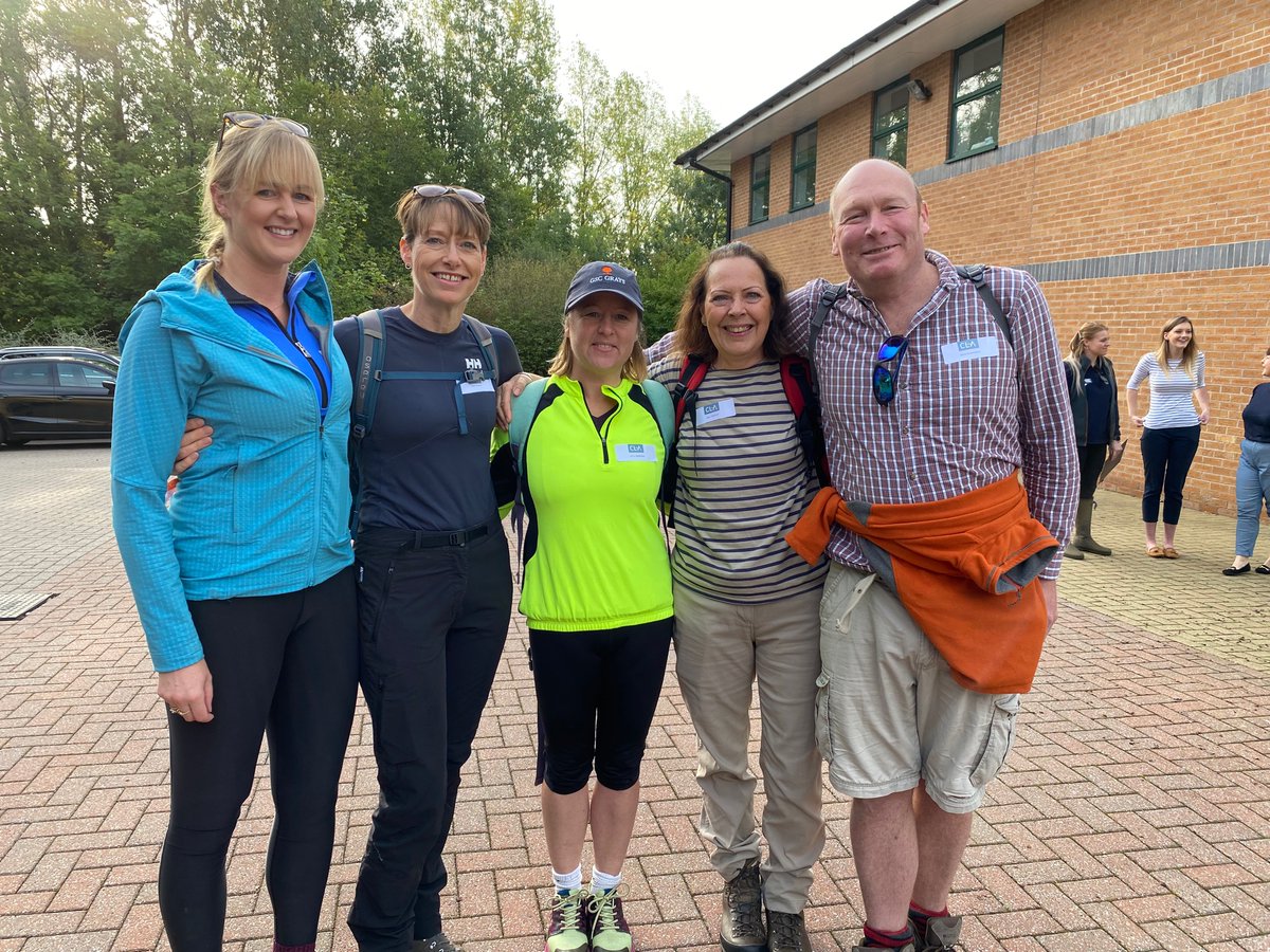 CLANorth's tweet photo. Team @CLANorth ready to roll on a 30km ramble with @GSC_Grays and @CLAtweets members and partners. This is a before picβ¦#marchformind https://t.co/AdgjIHrVld