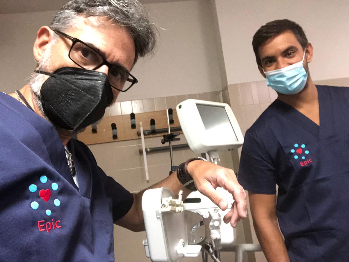 MercElectromed's tweet image. Todo listo para el VI Taller Educativo Práctico Interactivo de Complicaciones e Intervencionismo Avanzado #ePICIAVI. ❤️
Nuestros especialistas darán formación y soporte en la utilización del sistema de inyección #ACIST en los implantes de válvulas TAVI. 

#CardioTwitter