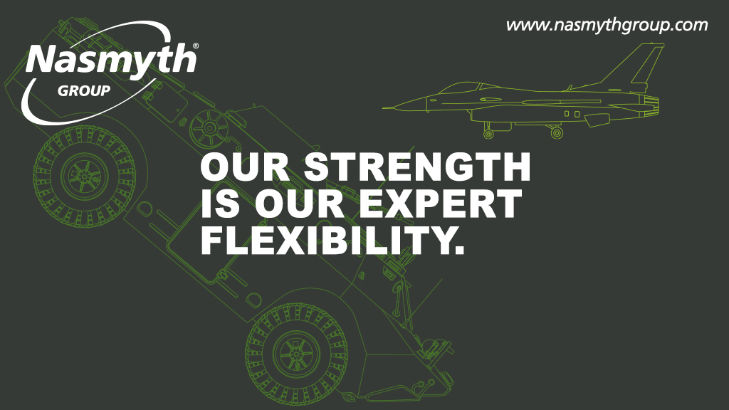 Our strength is our expert flexibility.

Meet #NasmythGroup on Stand H2-654 👉 nasmythgroup.com/dsei

#DefenceIndustry #DSEI21 #DSEI #DSEI2021 #Defence #Defense