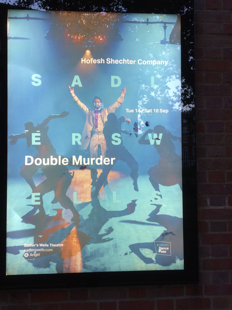 HarryCowling's tweet photo. @HofeshCo Thanks for a fabulous powerful performacnce last night @Sadlers_Wells. SO good to be back in a theatre watching an actual live show. https://t.co/6LOSiy7skC