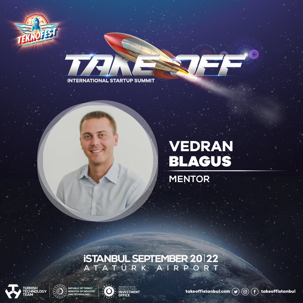 South Central Ventures (@venturessc) on Twitter photo Vedran will be taking part in the <a href="/takeoffistanbul/">Take Off Istanbul</a> in Istanbul!
He will be in Istanbul on the 20th and 21st Sept, and would love to get intros to VC's investing across Europe!
Also, he's looking forward to meeting tech companies raising Series A round! Vedran will be taking part in the <a href="/takeoffistanbul/">Take Off Istanbul</a> in Istanbul!
He will be in Istanbul on the 20th and 21st Sept, and would love to get intros to VC's investing across Europe!
Also, he's looking forward to meeting tech companies raising Series A round!