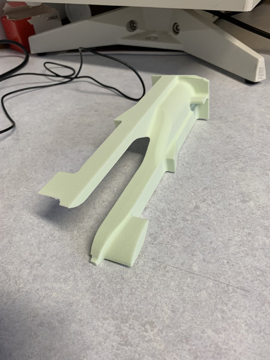 Haste_f1's tweet photo. As you can see we had some difficulties with the car printing…
But we managed to get two good functional cars ready to be worked on by Taye-Rhys in the workshop!
@PeopleWhoCan @MonifiethHigh 

#F1 #racing #workshop #cardesign #f1inschools https://t.co/JS6Qhqs4Qa
