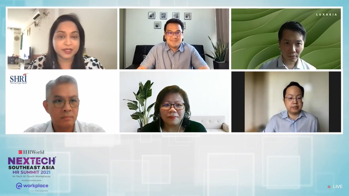 thedarwinbox's tweet photo. Our virtual session at @ETHrWorld NexTech SEA HR Summit 2021 on the topic 'Future of work: It’s happening now!' with some of South-East Asia’s leading CHROs is live right now.
Join us at Auditorium 1: https://t.co/F17X0v97LR
#LIVE #NexTechSEA #HRtech #CHROs #hrleadership https://t.co/EIHuItrtfX