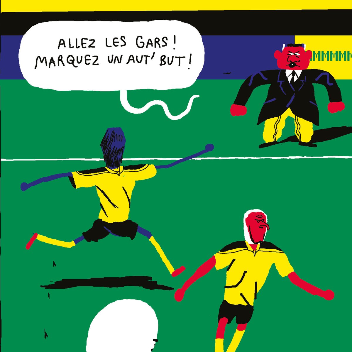CollectionRVB's tweet photo. D'abord parues dans la revue numérique Professeur Cyclope, puis publiées dans un beau recueil chez les @requinsmarteaux (malheureusement épuisé pour l'instant, mais pas pour toujours), ces 9 Histoires Croûtes chatoyantes sont un concentré de gags absurdes aux dessins hilarants. https://t.co/toVAJl1Bri