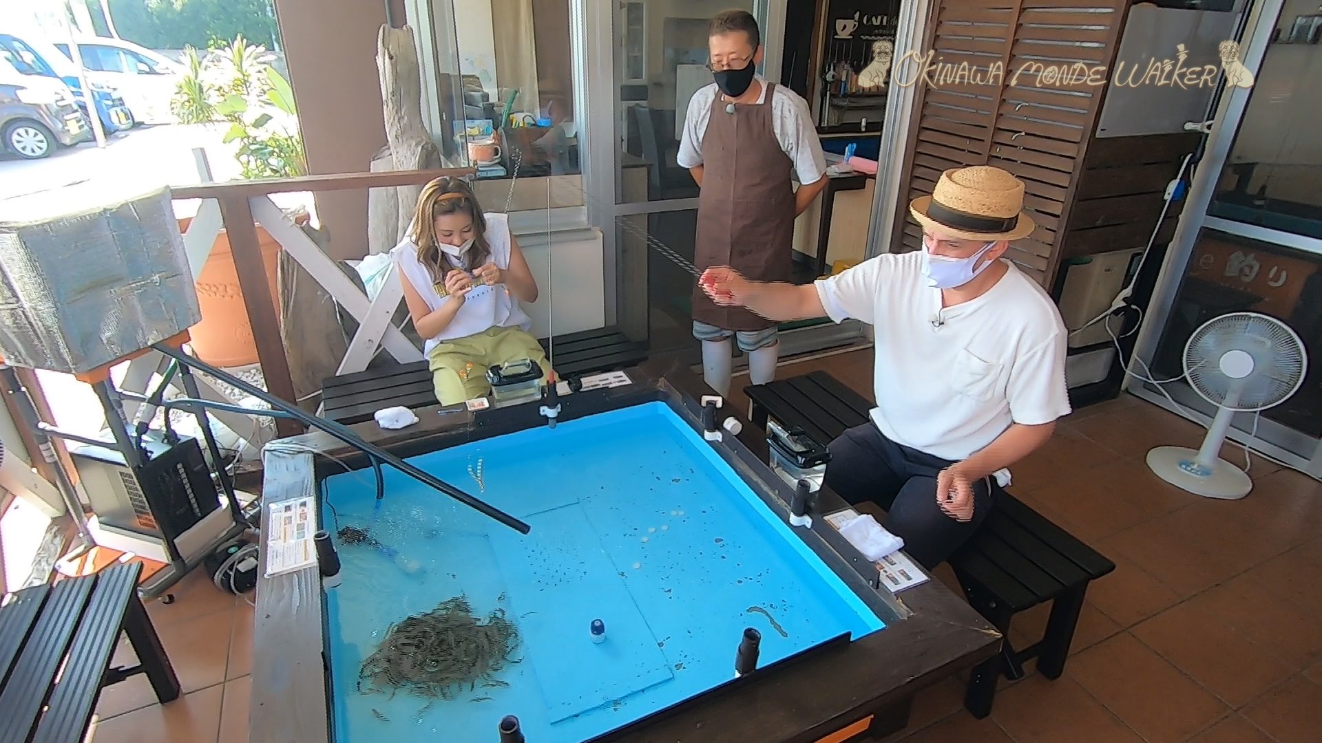 Otvゆ たん 沖縄テレビ公式 はいさいボンジュール 今週の Okinawamondew Alkerは 糸満市 へオニバー 迫力満点 新糸満造船 では 普段見ることのない船の巨大プロペラや 日本に3 基しかない巨大リフトなどを見学 また 釣り堀 カフェ Cafe