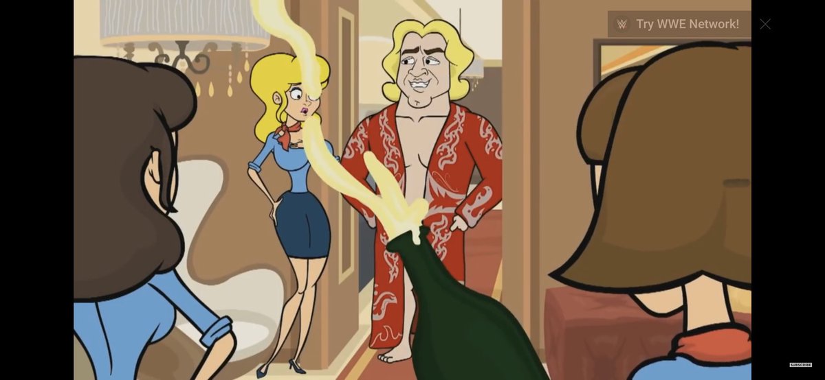 ReplayXP's tweet photo. Don’t forget WWE retold this story in a fucking cartoon and put it on the network!  #darksideofthering https://t.co/VopBMUMLmd