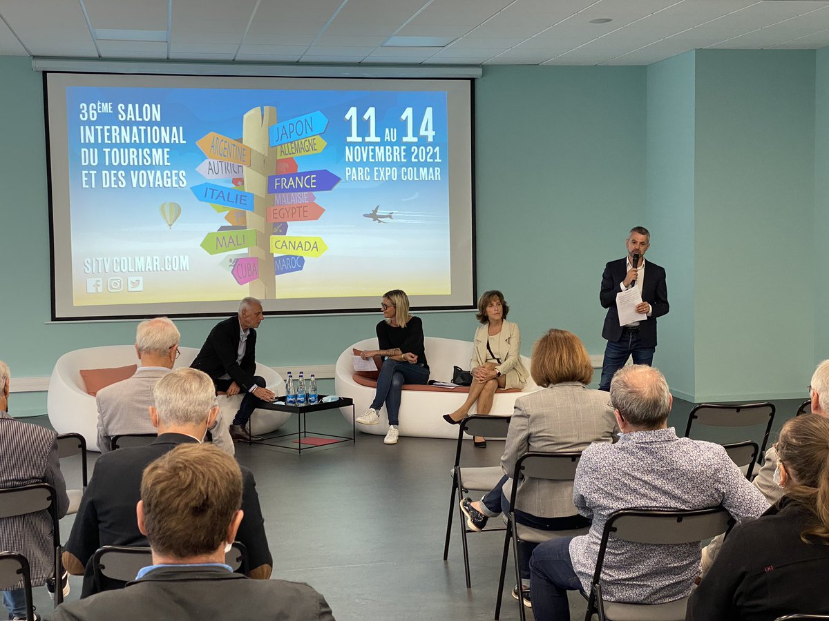 En direct de la conférence de presse organisée par <a href="/Colmarexpo/">Colmarexpo</a> pour annoncer le programme automne hiver ;-) #FAVcolmar #CuveeGivree #MDColmar #SITVcolmar <a href="/FoireColmar/">Foire Aux Vins</a> <a href="/MDC_Colmar/">Salon Maison Deco</a> <a href="/SITV_Colmar/">SITV Colmar</a> 🔥🥶🤩