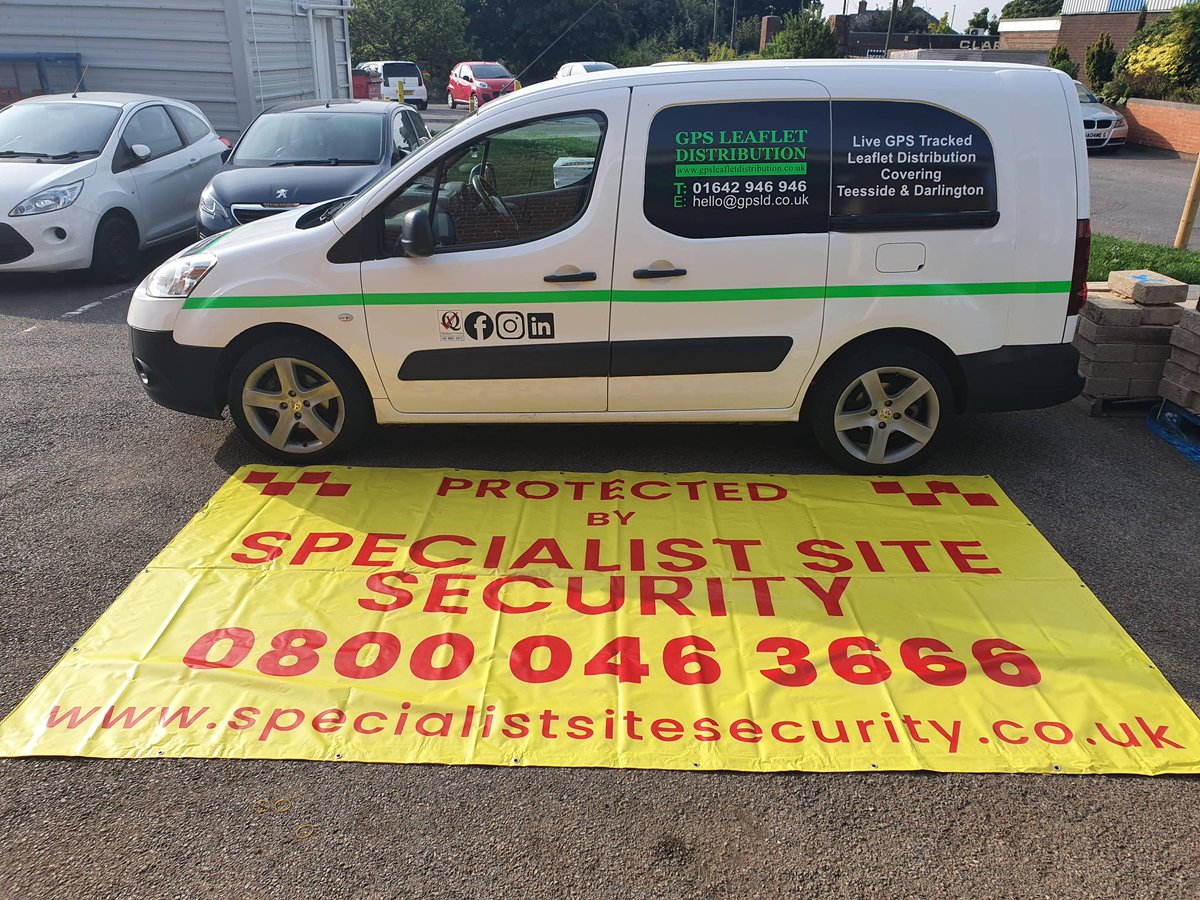 Did you know we also supply banners? 

Here's one we've just done ✔ 

3.5m x  2m 

We will be adding banners to our website so you can buy them online at gpsleafletprinting.co.uk 

Give us a call on 01642 946 946 for any banner printing 😁