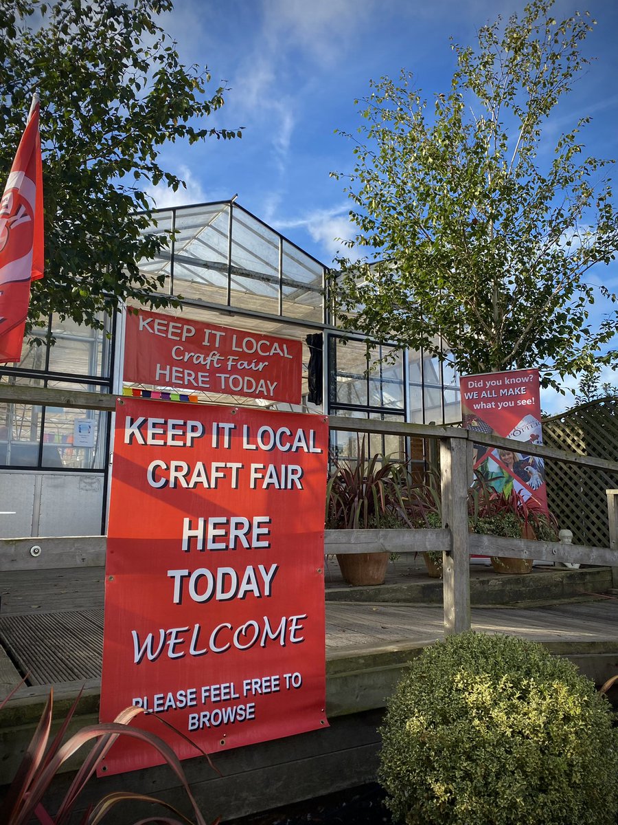 CoolingsGC's tweet photo. It’s today! Visit the @Keeplocalevents Craft Fair between 10am and 4pm at The Gardener’s Garden Centre, Knockholt. 

Can’t make it today? Don’t worry, the Craft Show will also be here on Saturday and Sunday. 😊

#coolingsgc #craftshow #kent https://t.co/2AbhNXgzBt