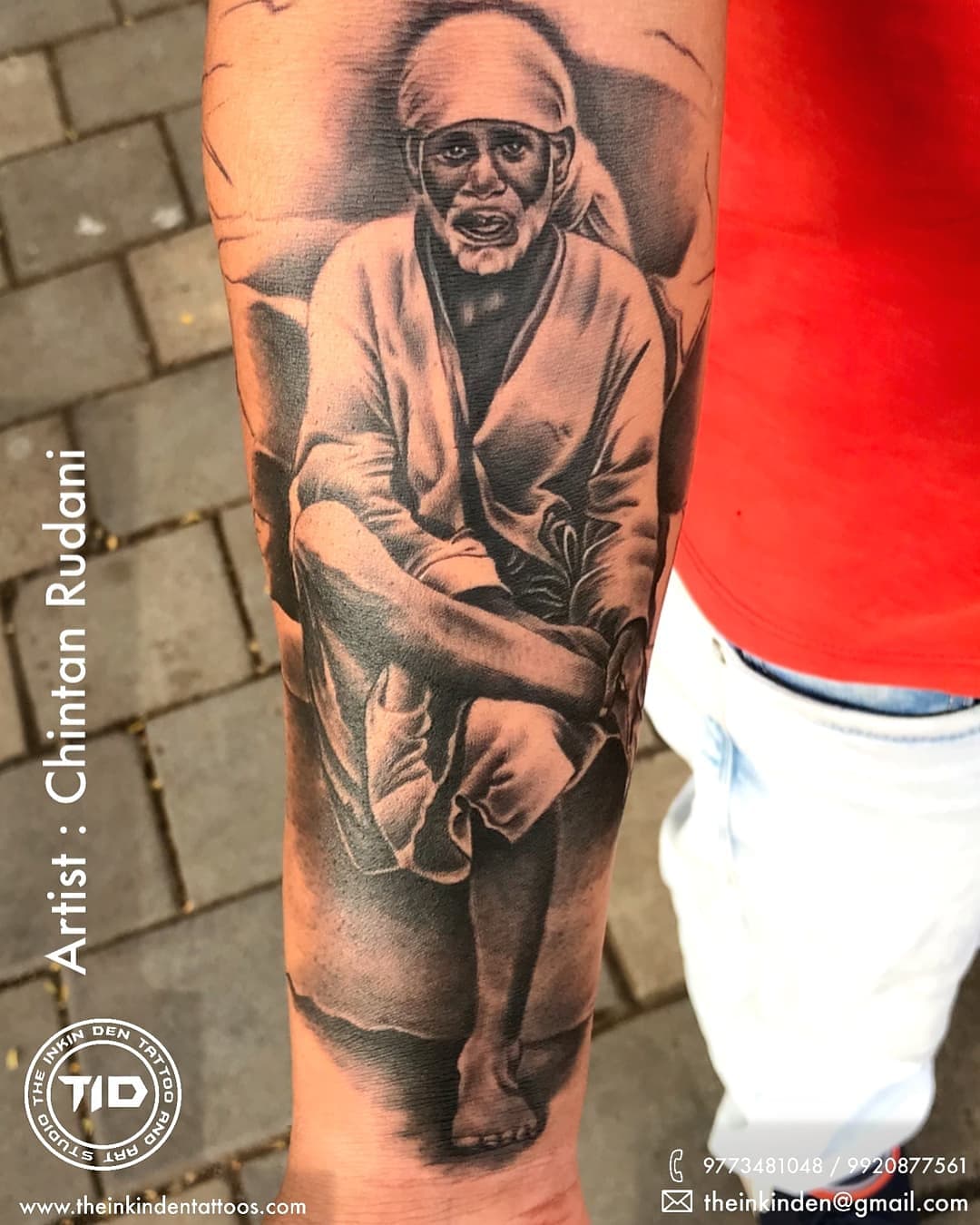 Top 64+ sai baba tattoo in.cdgdbentre