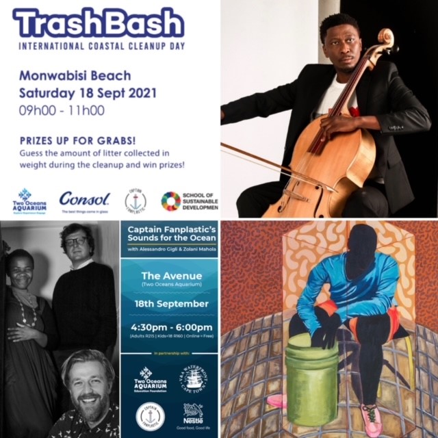 CapeTalk's tweet photo. Here are @thisisSJKing's top picks of things to do in CPT this w/end:
📢SA cellist and composer @mhlambitn live at the @BaxterTheatre tonight
📢 Art fair @ICTAF_ #ICTAFDigitalEvent at the CTICC
📢Beach clean up and Captain Fanplastic event @2OceansAquarium https://t.co/grNEtoxZ4x