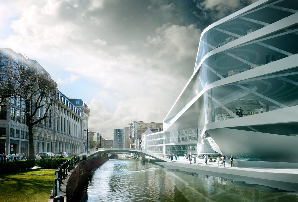 UNStudio_Arch's tweet image. The design for the Urban Library of the Future and Centre for New Media is fluid in form.

Accommodating to its surroundings and incorporating expansive sightlines, the design creates a flexible and open knowledge environment.

More: bit.ly/2Xll6Ai

#flexiblearchitecture