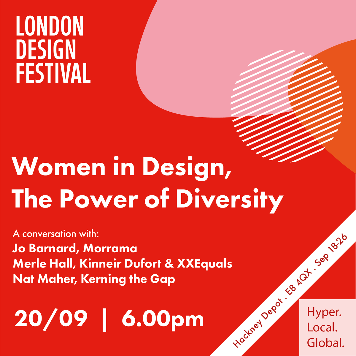 Kerning The Gap (@kerningthegap) on Twitter photo Join @NatMaherKTG, <a href="/barnard_jo/">Jo Barnard</a> from @morramadesign and Merle Hall from <a href="/KinneirDufort/">KD</a> on Monday talking about all things diversity in the design industry during <a href="/L_D_F/">London Design Festival</a>
Tickets here 👉 bit.ly/3Cmnd65 Join @NatMaherKTG, <a href="/barnard_jo/">Jo Barnard</a> from @morramadesign and Merle Hall from <a href="/KinneirDufort/">KD</a> on Monday talking about all things diversity in the design industry during <a href="/L_D_F/">London Design Festival</a>
Tickets here 👉 bit.ly/3Cmnd65