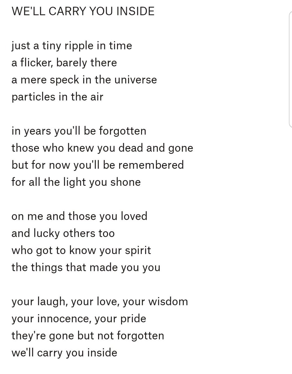 PoetClockwork's tweet image. WE'LL CARRY YOU INSIDE

#poetry #poetrycommunity 
#poet #PoetsTwitter 
#poetrylovers #poem