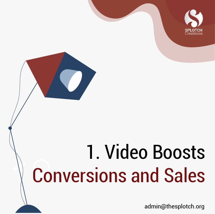 splotchcreation's tweet photo. 83% of businesses say that video provides good return on investment.

#AffiliateMarketing #digitalmarketingagency #MarketingStrategy #video #videoproduction #socialmediamarketing #VIDEOS #socialmedia #contentmarketing #youtube #onlinemarketing https://t.co/xXT40hPxnc