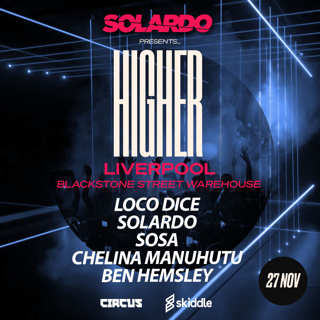 ⛔ LIVERPOOL ⛔ We’re taking over Blackstone Street Warehouse on 27th Nov