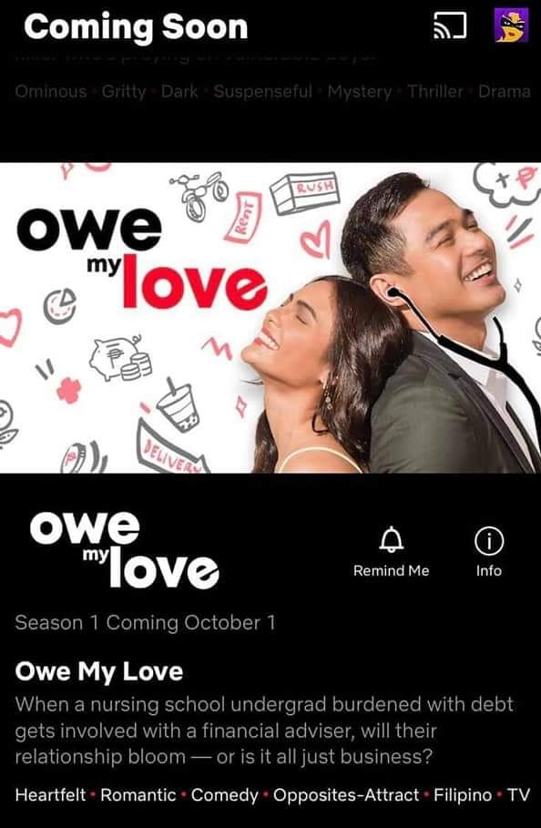 sexyladymatet's tweet photo. Congratulations to all of You 🥰❤️😍🎊💯
#OweMyLove on NETFLIX this coming Oct. 1
@LoviPoe @alvesxben @johnvicdeguzman
@JelaiAndres @rodriguezruby @kiraycelis
@BuboyVillar1  @jomaicafielx @THE_JCRubio @kclumbo @wynmarquez @joaquin_m30 @CamsElauria 
#SenMig ❤️ #LovBen 🥰 https://t.co/SXjyrNv9QR