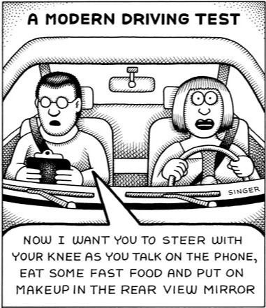 Obviously, this isn't really a driving test, but it did make us laugh.

#Funny #Driving #Cars #Drivingtest #MG