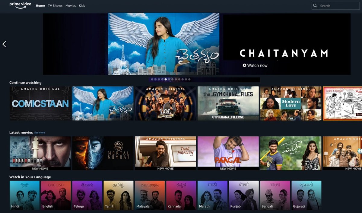 Arjun Ramu (@arjunramu) on Twitter photo Extremely happy to inform you all that our Telugu movie "Chaitanyam" is released on Amazon prime video. 🥰
Link 👉🏻primevideo.com/detail/0QBYJ1K…
Do watch our movie and share it. ☺️
<a href="/chaitanyamfilm/">Chaitanyamfilm</a>
<a href="/kgkaranth/">Ganesh Karanth</a>
<a href="/iamyashika/">yashika</a>
#chaitayam #jmproductions #racvisuals #rentacam #Telugufilm Extremely happy to inform you all that our Telugu movie "Chaitanyam" is released on Amazon prime video. 🥰
Link 👉🏻primevideo.com/detail/0QBYJ1K…
Do watch our movie and share it. ☺️
<a href="/chaitanyamfilm/">Chaitanyamfilm</a>
<a href="/kgkaranth/">Ganesh Karanth</a>
<a href="/iamyashika/">yashika</a>
#chaitayam #jmproductions #racvisuals #rentacam #Telugufilm