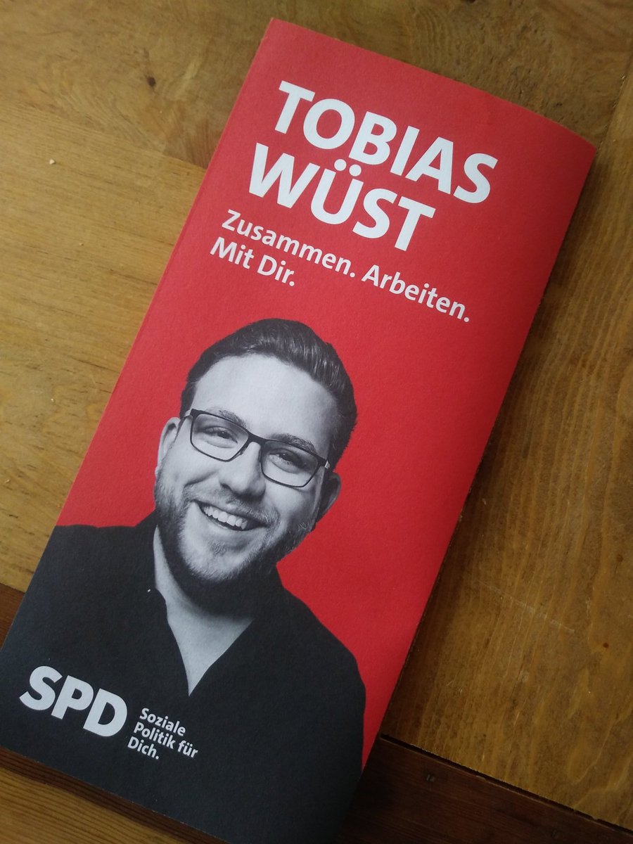 An election campaign leaflet.