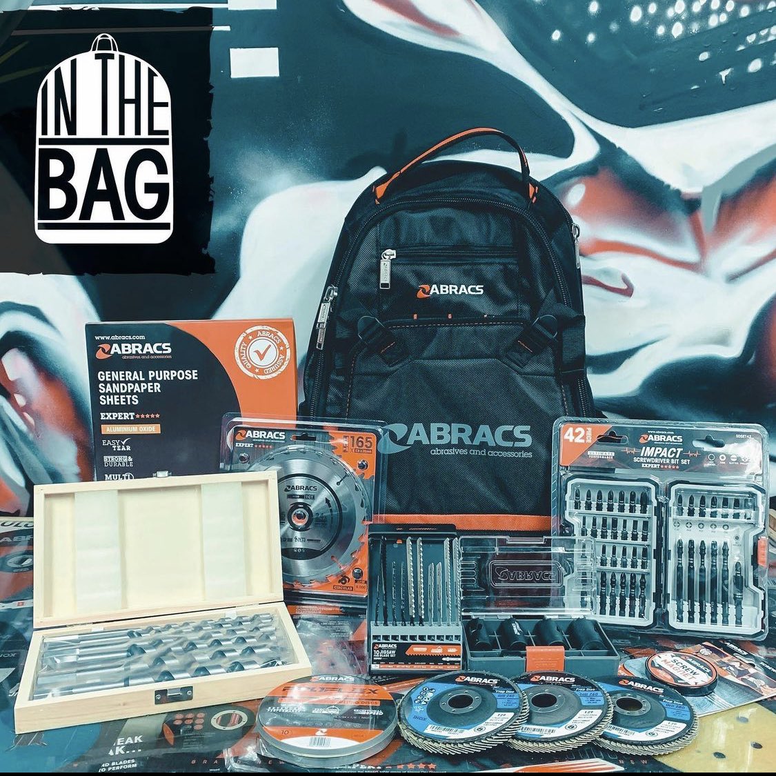 IT’S BACK! To coincide with our long awaited return to the toolfair we are being back IN THE BAG 🎉 Your chance to win all of the products you can see below…🤯 To enter: 1️⃣ Like & Retweet! 2️⃣ Follow @Abracs_ltd Winner Announced 01.10.21 10am GOOD LUCK!🤞🎉