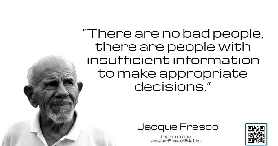 CyberEconNet's tweet photo. #ResourceBasedEconomy #RBE #Frescoism #JacqueFresco #JacqueFrescoEducationNetwork #JFEN #OpenAccessEconomy #TheZeitgeistMovement #TheVenusProject https://t.co/FZR5UYMJS7
