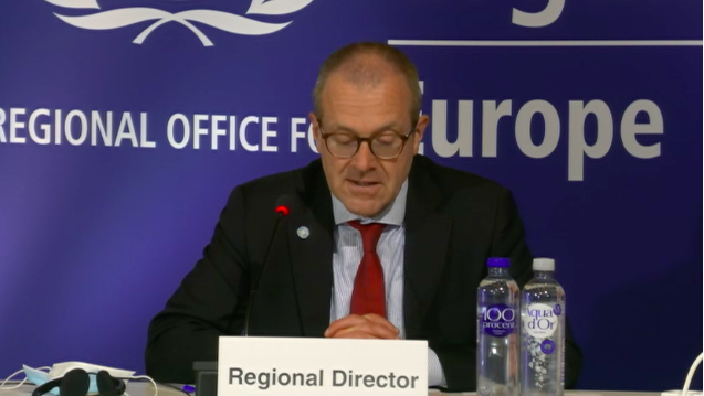 WHO_Europe_RHN's tweet photo. Let's start the #SmallCountriesInitiative session #RC71CPH:
Lessons learned during the COVID-19 pandemic and priorities for implementing the European Programme of Work 2020โ2025 in small countries.
Thanks @hans_kluge for opening the session. https://t.co/F1tu5FDnBy