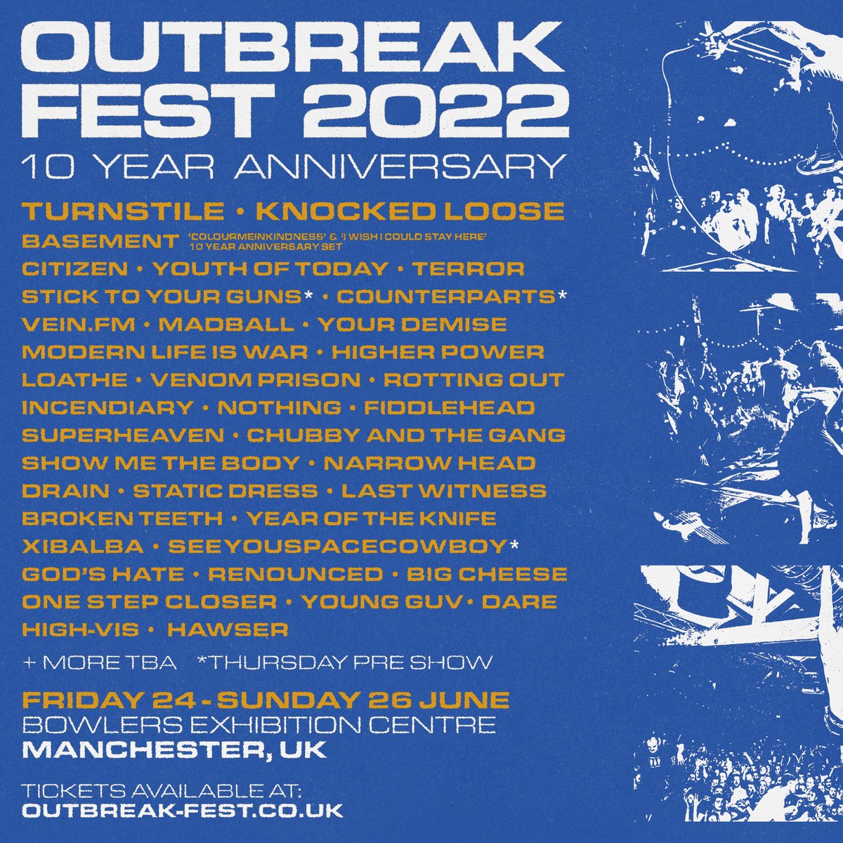 OutbreakFest's tweet photo. Hey, we added more band and announced a pre-show.

Swipe 👉

Tickets: https://t.co/ynygvnxwlS https://t.co/a5cSrWIzJ9