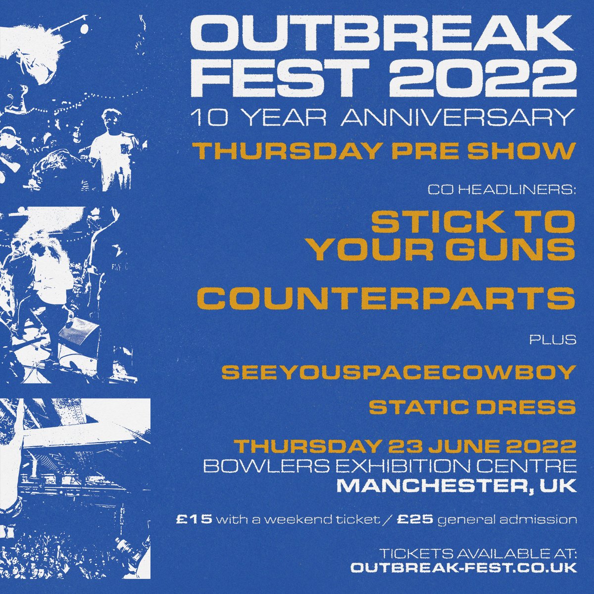 OutbreakFest's tweet photo. Hey, we added more band and announced a pre-show.

Swipe 👉

Tickets: https://t.co/ynygvnxwlS https://t.co/a5cSrWIzJ9