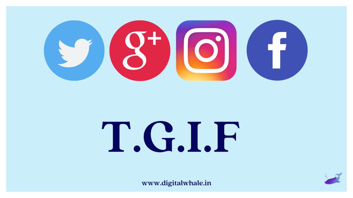 digital_whale's tweet photo. Our kinda FRIYAY❤️
.
Digital Whale believes in conquering every platform of social media in-turn to help your brand grow at pace faster than your competitors✨
.
.
https://t.co/gaKW2ZJXyq 
.
#digitalwhale #twitter #instagram #google #googleads #facebook #businessowner #Mumbai https://t.co/tX19w9ijyZ