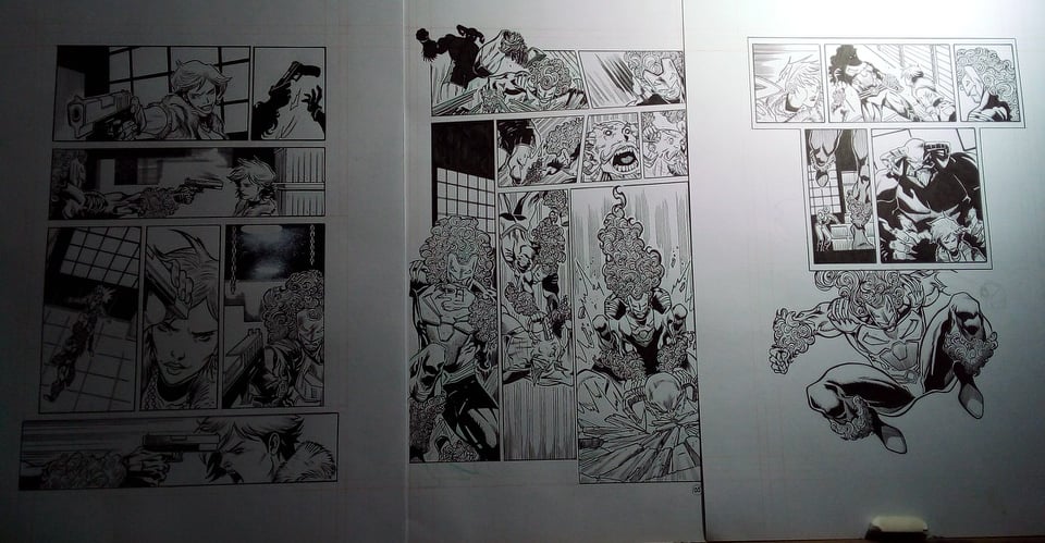 GenuineComics's tweet photo. Work in progress...
#GenuineComics #Shadowlion https://t.co/L3zJYbXLM5