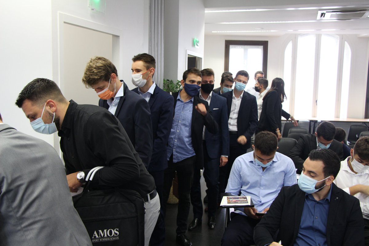 Vendredi 17 Septembre 2021 - Nous souhaitons une excellente reprise à nos étudiant(e)s de Master 2 pour cette nouvelle et dernière année d'étude au sein d'AMOS !