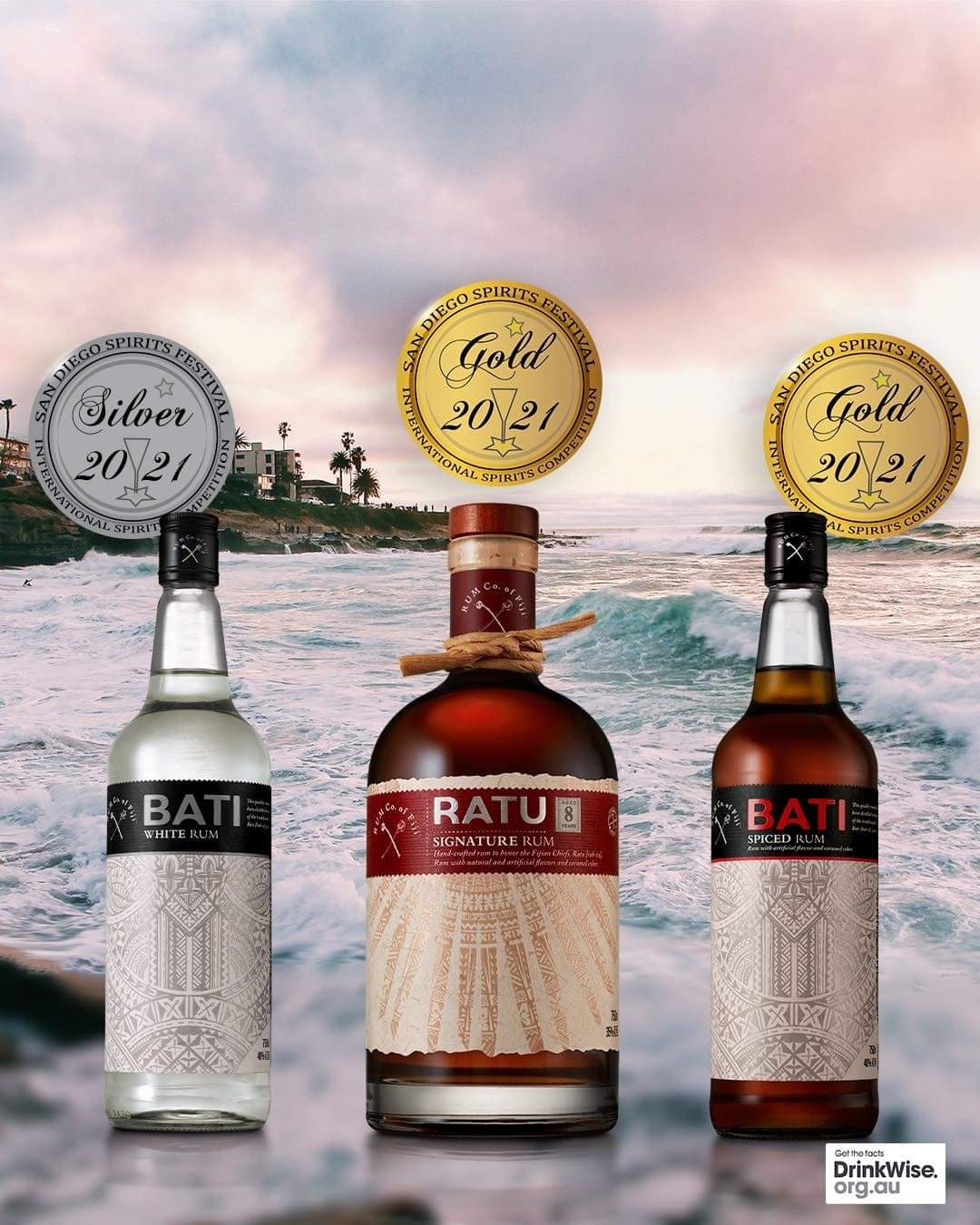 フィジー産ラム酒 Fiji rum RATU spiced rum フィジー産ラム酒 Fiji rum RATU spiced rum - メルカリ