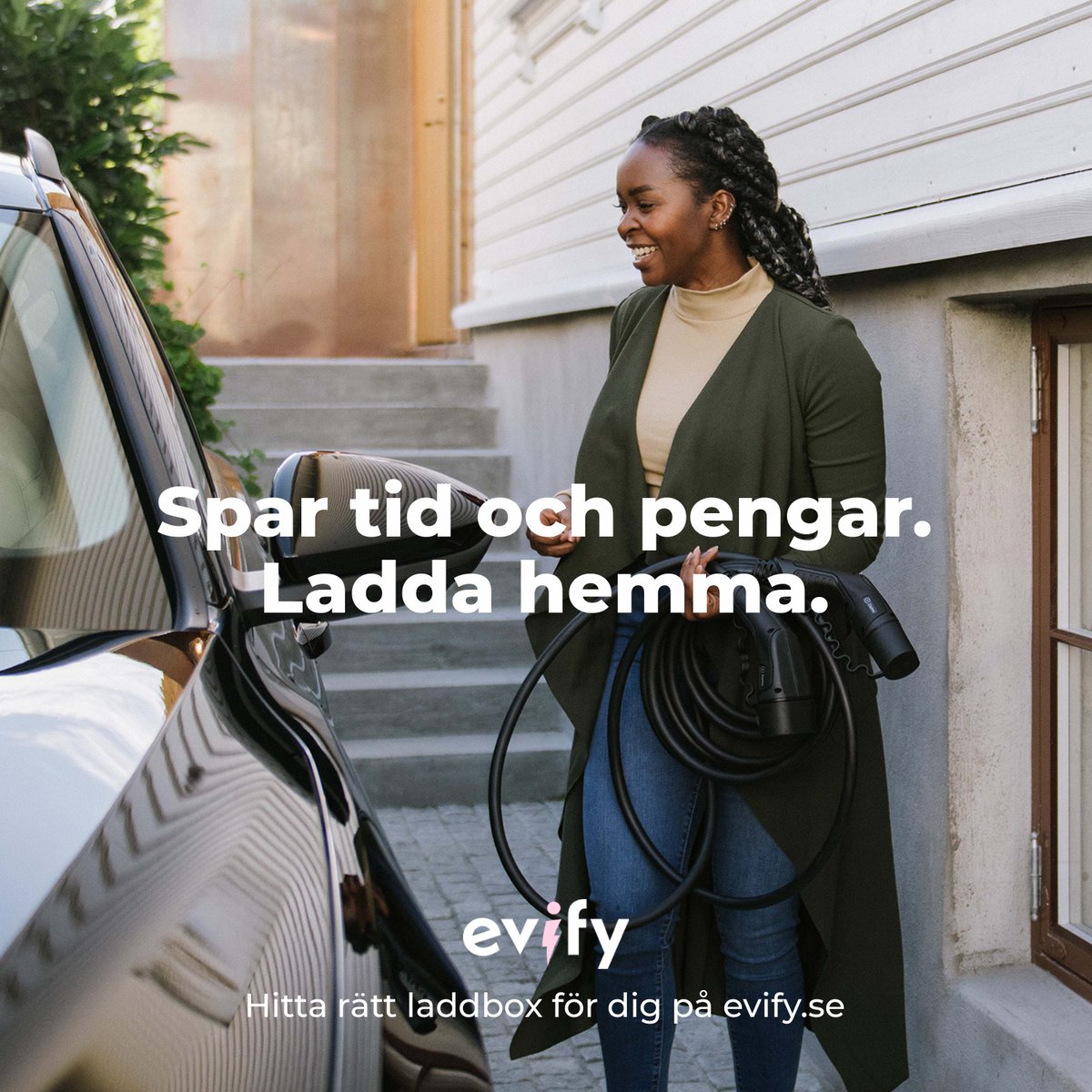 Att ladda bilen hemma med en laddbox är nästan alltid det säkraste, smidigaste och billigaste alternativet för dig med elbil! 🚗🏡⚡